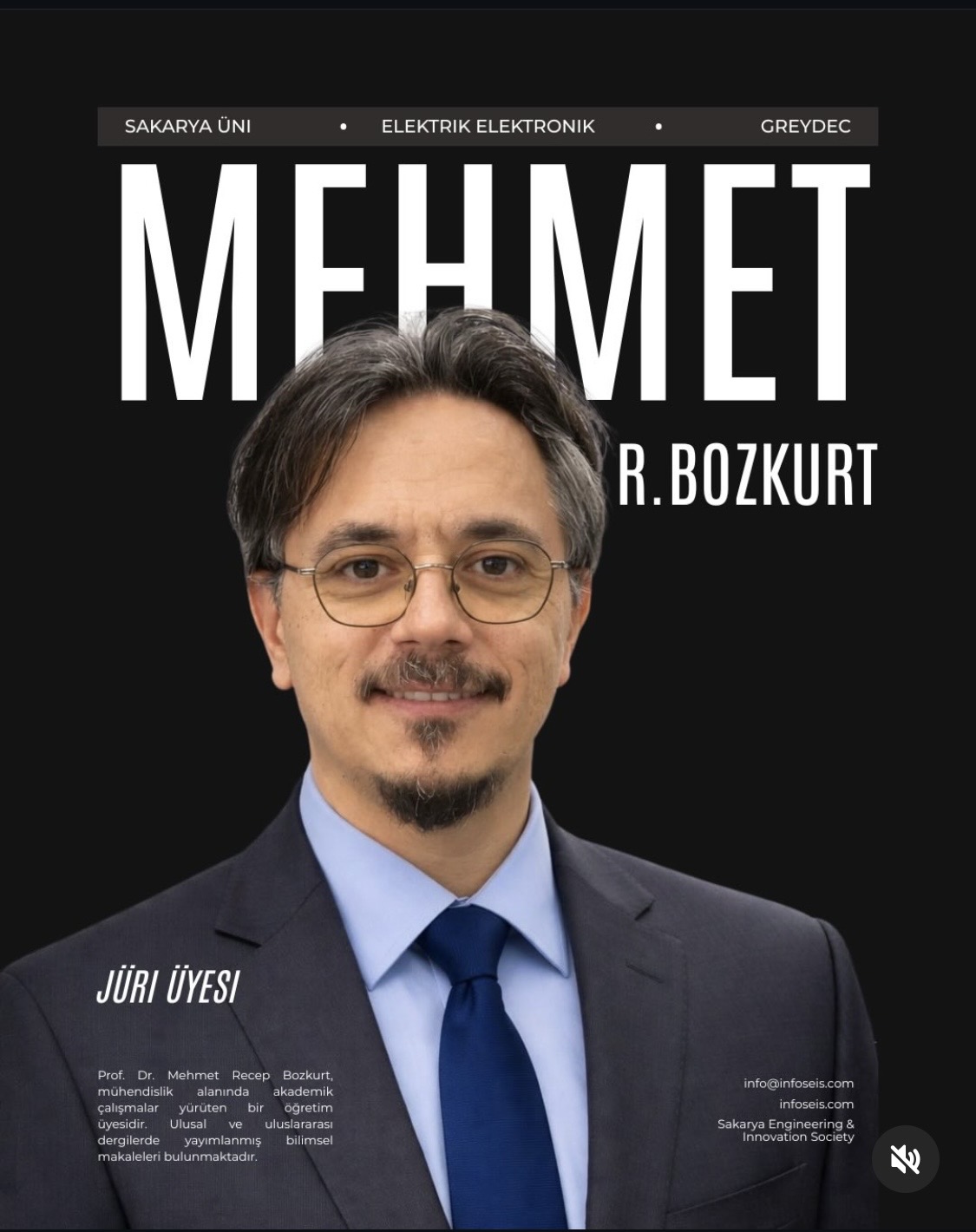 Prof. Dr. Mehmet Recep Bozkurt portresi